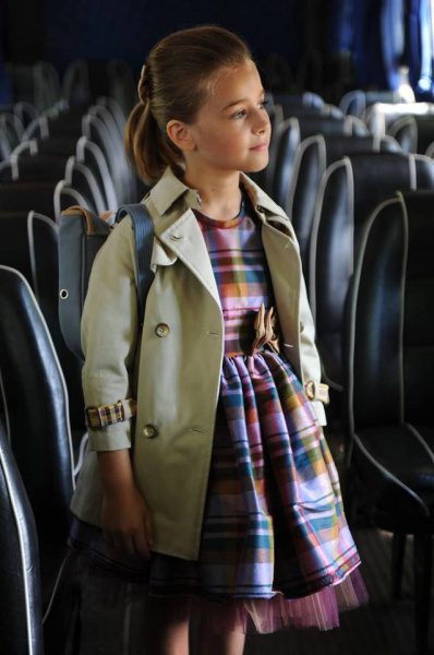 vestido escoces Girlsboutique Diseños invierno 2014 - revista Luz