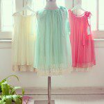 GRO vestido de gasa para niñas verano 2015