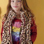 chaleco animal print para nenas otoño invierno 2015 B WAY
