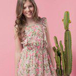 PIOPPA vestido estampado floral nena primavera verano 2016
