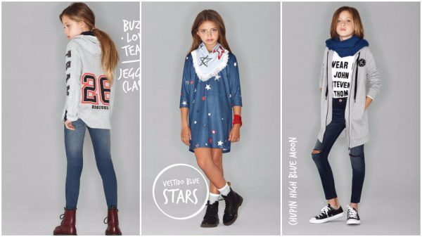 moda para nenas informal nena Kosiuko Kids invierno 2016
