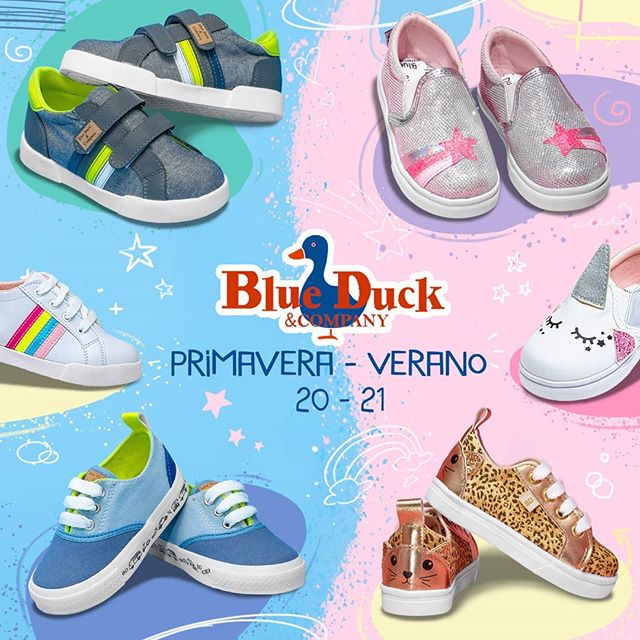 blue duck zapatillas y panchas para niños verano 2021