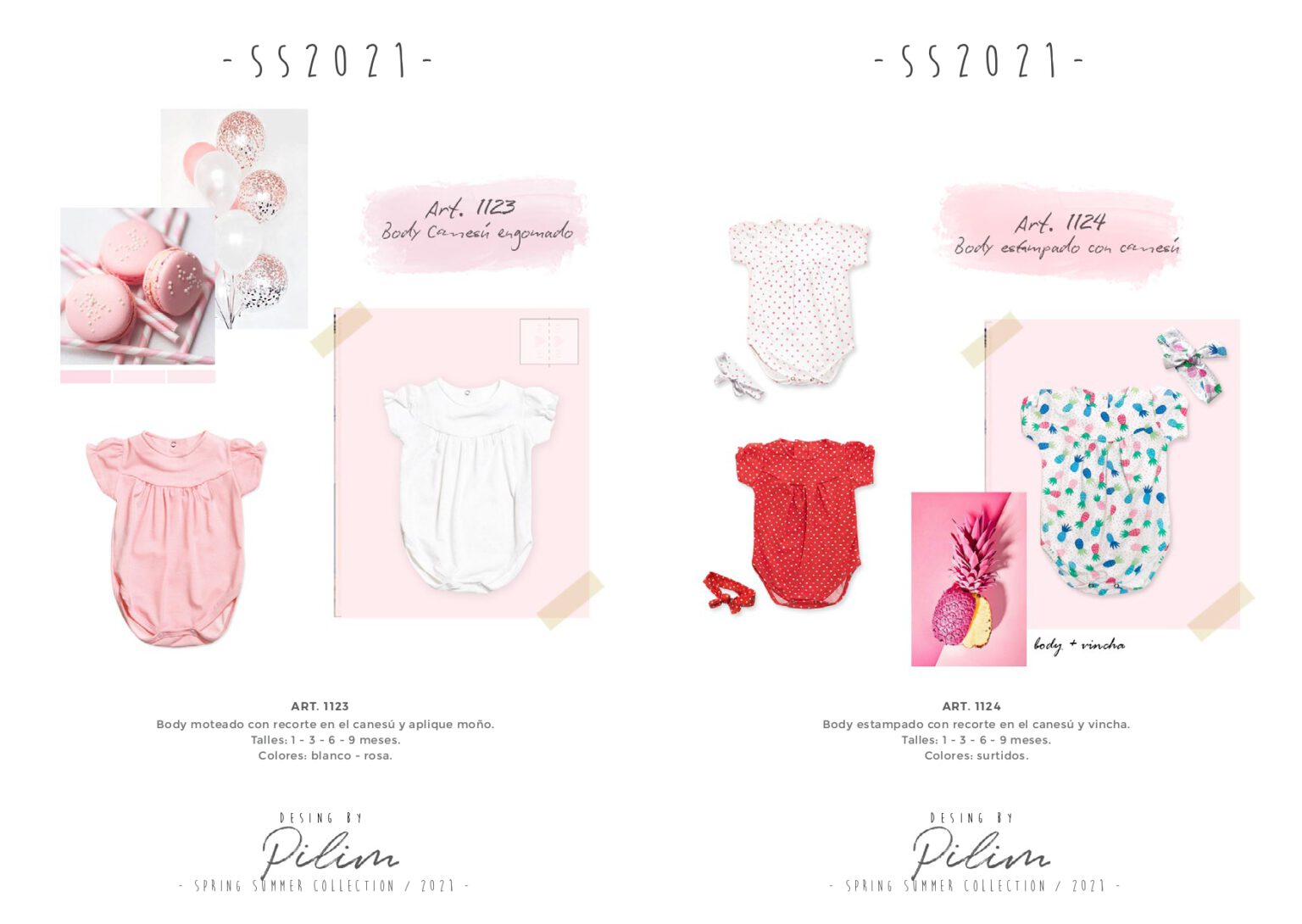 Catalogo De Ropa Para Bebes Pilim Verano 2021 Minilook