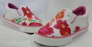 panchas estampado floral nenas Joe Hopi calzado infantil 2015