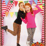 calzas animal print para nenas otoño invierno 2015 Dilo tu ropa divertida
