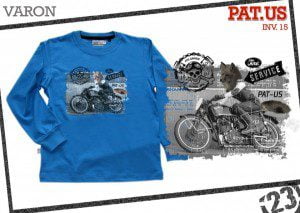 remera mangas largas azul chico invierno 2015 Pat Us