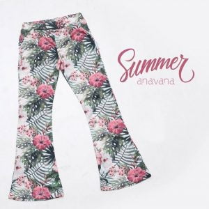 Calza oxford estampada nena verano 2017 Anavana