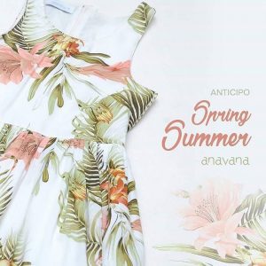 Vestido estampado nenas verano 2017 Anavana