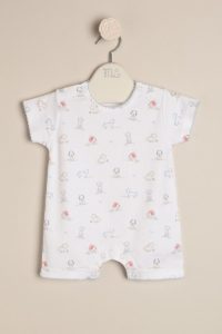 Enterito corto para nena estampado perros verano 2018 Magdalena Esposito