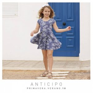 Vestido para nena primavera verano 2018 Mimo co Vestido para nena primavera verano 2018 Mimo co