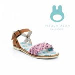 sandalia trenzada niña Pitocatalan calzado para chicos primavera verano 2018