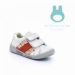 zapatilla con abrojos Pitocatalan calzado para chicos primavera verano 2018