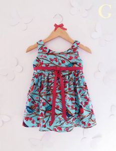 vestidos estampados para nenas Girls Boutique verano 2018
