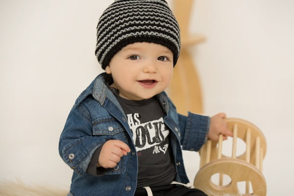 recluta caja registradora Correspondiente camisa jeans bebe minimimo otoño invierno 2018 | Minilook