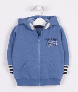 campera joggins con frisa para bebe minimimo otoño invierno 2018