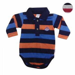 chomba body bebe a rayas solcito otoño invierno 2018