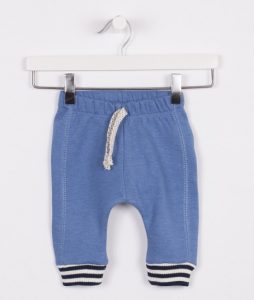 pantalon jogging con frisa y puño bebe minimimo otoño invierno 2018