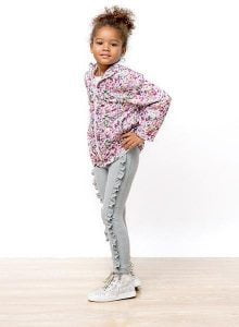 calza con volado niña nucleo otoño invierno 2018