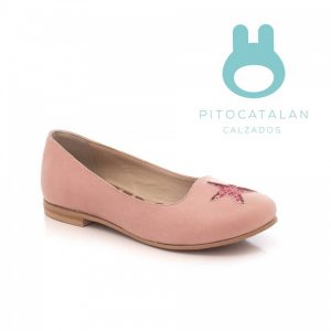 zapato niña rosado con estrella brillo Pitocatalan otoño invierno 2018 zapato niña rosado con estrella brillo Pitocatalan otoño invierno 2018