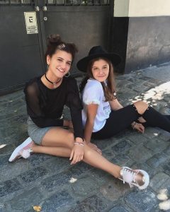 blusas para niñas y calzas con recorte en rodilla so cippo otoño invierno 2018