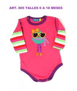 body mangas largas beba buho flow kids invierno 2018