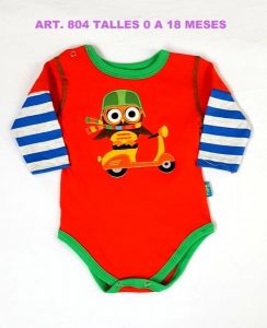 body mangas largas colorido Flow kids otoño invierno 2018