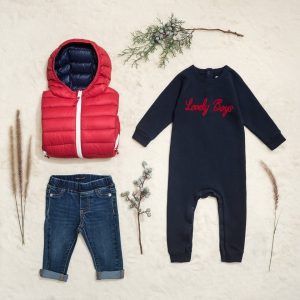 campera inflada bebes Little Akiabara invierno 2018