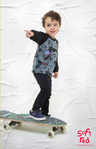 jeans para niños Soft red otoño invierno 2018