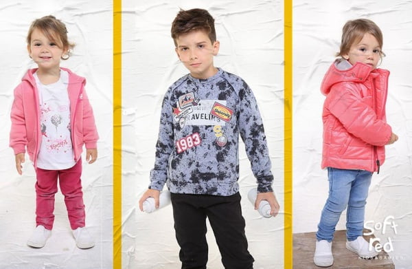 once Fuera dinámica moda para niños Soft red otoño invierno 2018 | Minilook