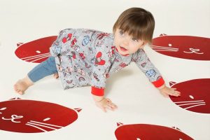 remeras mangas largas estampadas beba grisino otoño invierno 2018