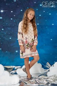 tunica corta mangas largas niña niña ce pe otoño invierno 2018