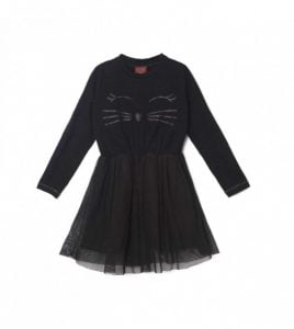 vestidos mangas largas para el dia niñas grisino otoño invierno 2018