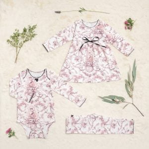 vestidos para beba Little Akiabara invierno 2018