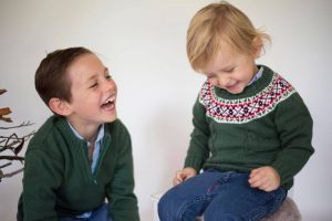 buzos de lana para niños Pompas invierno 2018