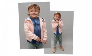 campera con folado y capucha niña Advanced invierno 2018 campera con folado y capucha niña Advanced invierno 2018