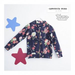 camperas estampadas para niñas Bluma otoño invierno 2018