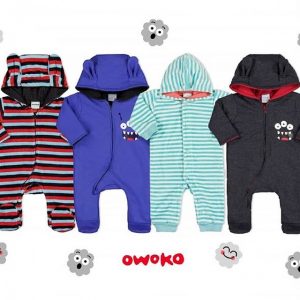 enteritos ositos abrigados con capucha bebes Owoko enteritos ositos abrigados con capucha bebes Owoko