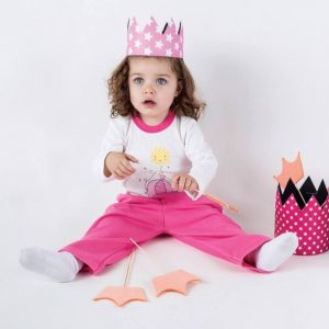 pantalon jogging fucsia niña naranjo otoño invierno 2018