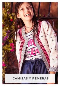 saco bordado con guardas para niña rapsodia girls invierno 2018