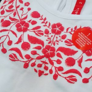 remera mimo co para nena bordada en hilo primavera verano 2019