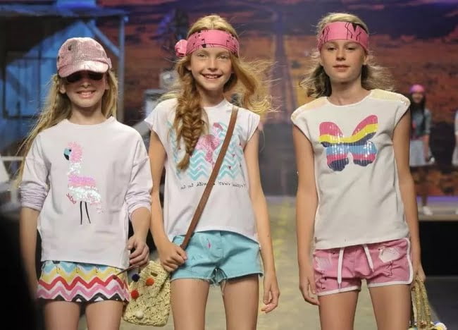 remeras con y para niñas moda infantil verano 2019 | Minilook