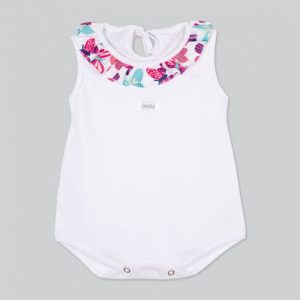 body beba con voladito en cuello beba baby cheito verano 2019