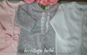 camperitas de algodon con puntilla para beba lecollage verano 2019