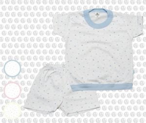 conjunto short y remera interior bebes gamise primavera verano 2019