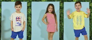 bermuda azul francia y remera mangas cortas niño Chamba primavera verano 2019