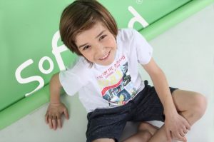 bermuda y remeras para niños Soft Red Primavera verano 2019