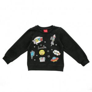 buzo negro son estampas Grisino primavera verano 2019 buzo negro son estampas Grisino primavera verano 2019