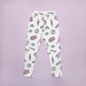 calzas estampadas para nenas Grisino primavera verano 2019