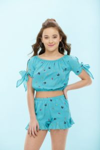 conjunto casual top y short fibrana niña teens So Cippo verano 2019 conjunto casual top y short fibrana niña teens So Cippo verano 2019