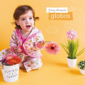 conjuntos de jersey de algodon estampa globos Naranjo verano 2019 conjuntos de jersey de algodon estampa globos Naranjo verano 2019
